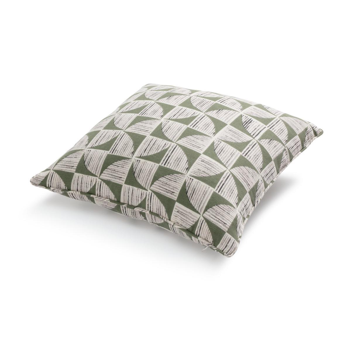 Habitat Cabin Geo Printed Cushion Cover Olive - 43x43cm – image 4
