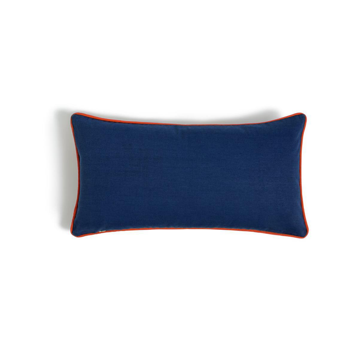 Habitat Studio Embroidered Squiggle Cushion Multi - 58x30cm – image 3
