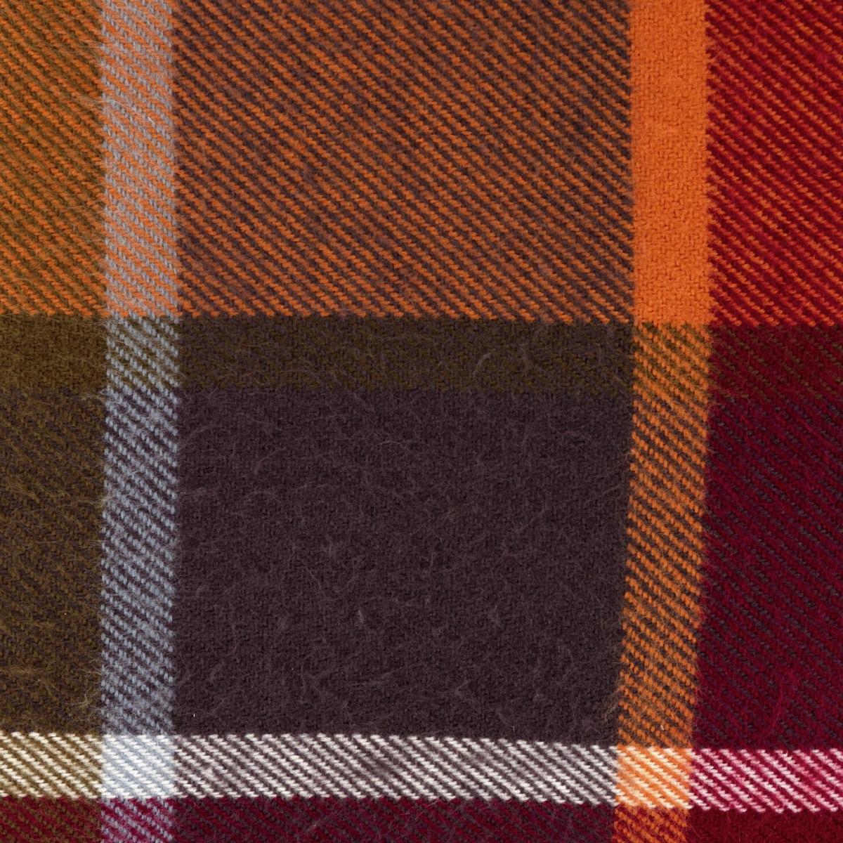 Habitat Checked Cushion - Multicoloured - 43X43cm – image 2