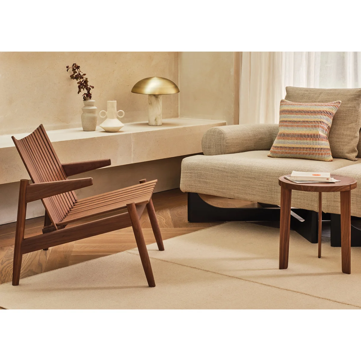 Heal's Katherine Fraser Exclusive Cushion Ecru – image 3