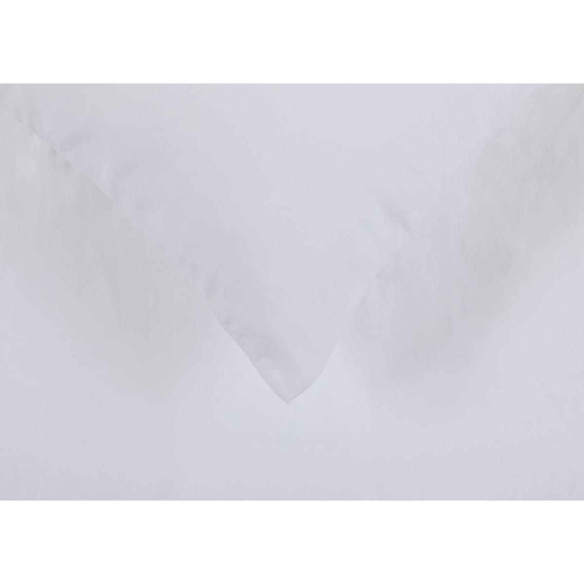 Heal's Organic Cotton Sateen White Pillowcase - Heal's UK Bedroom Furniture – image 1