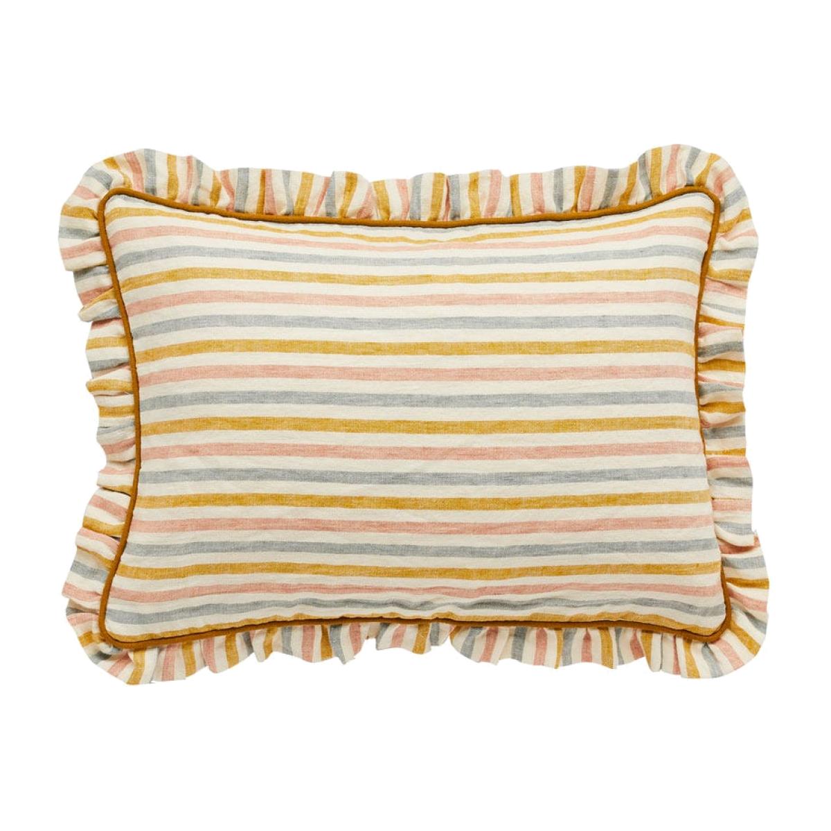 PROJEKTITYYNY Summer Stripe Cushion 35 x 55cm - Heal's UK Furniture – image 1