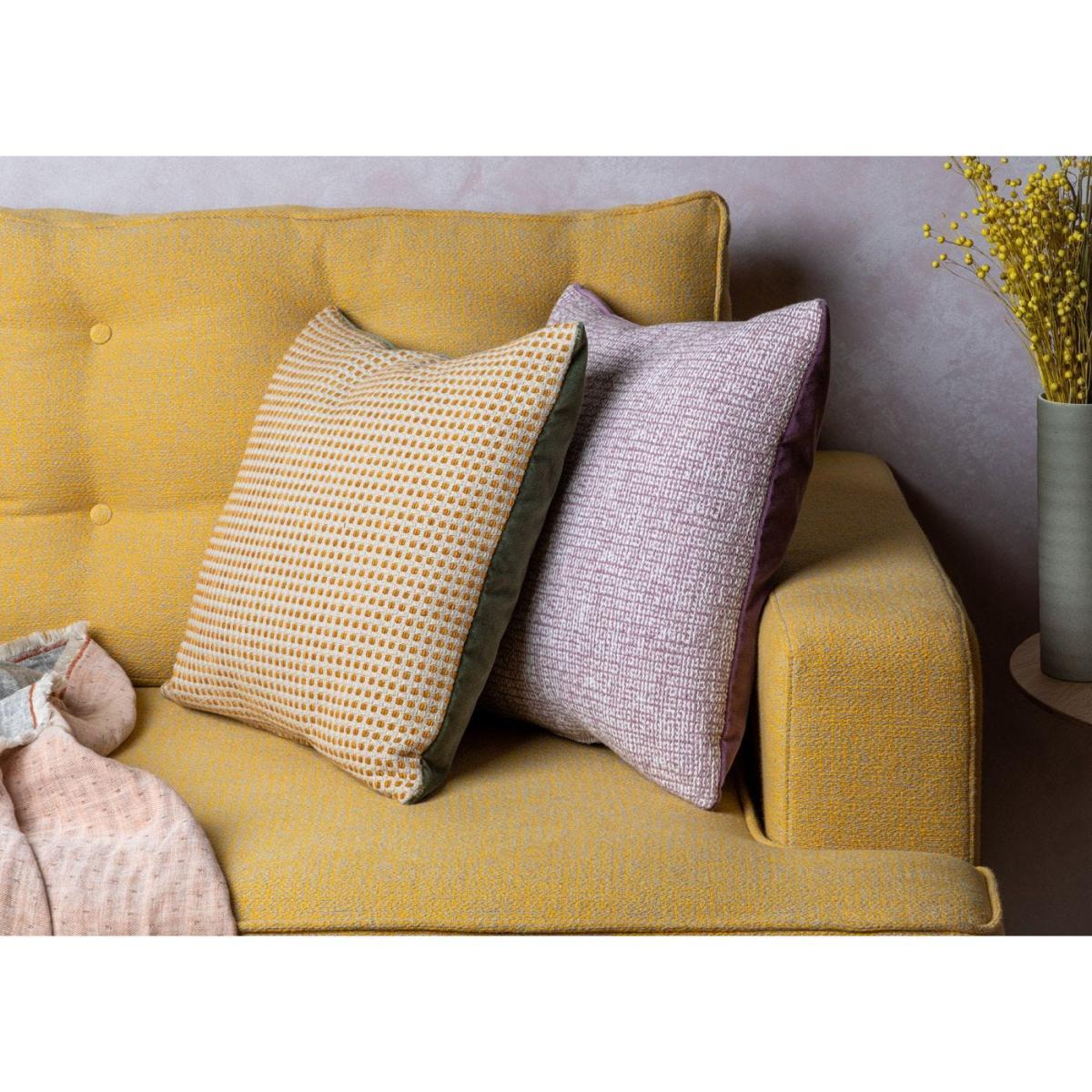 Heal's Duo Cushion Viola/Blossom 45cm x 45cm - Heal's UK Furniture – image 12
