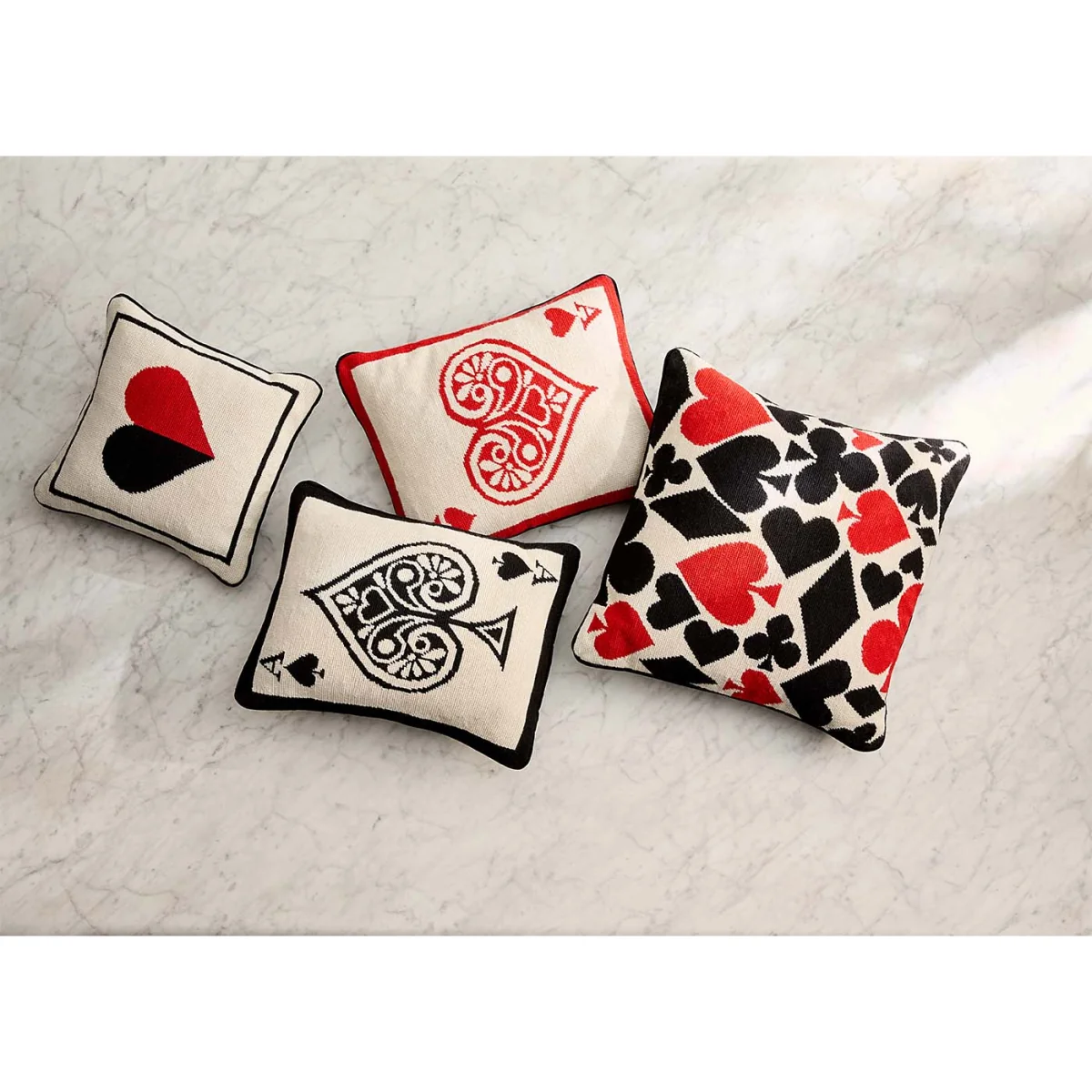 Jonathan Adler Full Deck Needlepoint Cushion – image 2