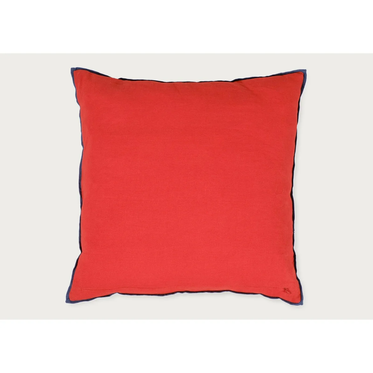 Heal's + LF Markey Heal's + L.F.Markey Cushion Blue & Orange – image 4