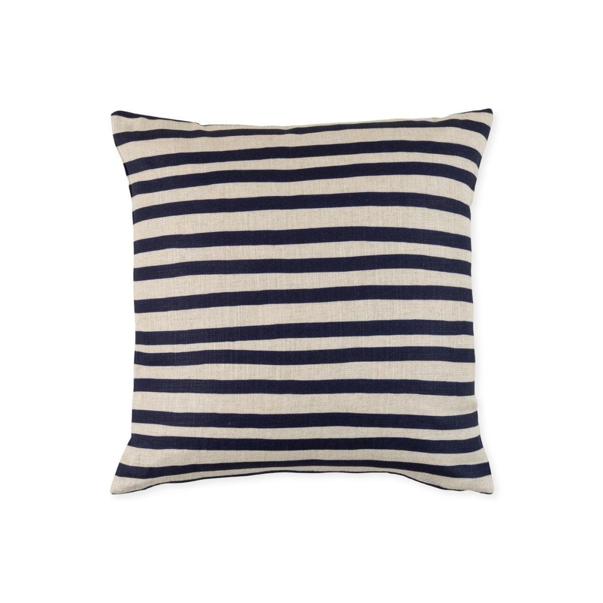 Heal's Candy Stripe cushion Navy 45 x 45cm - Heal's UK Furniture – image 2