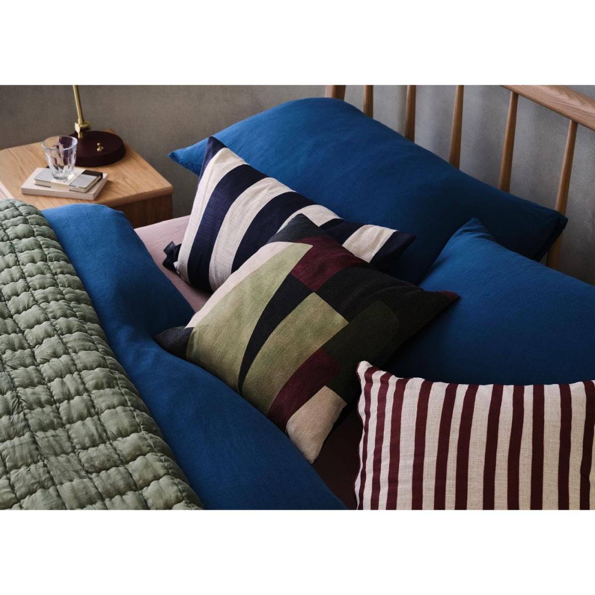 Heal's Candy Stripe cushion Navy 45 x 45cm - Heal's UK Furniture – image 13