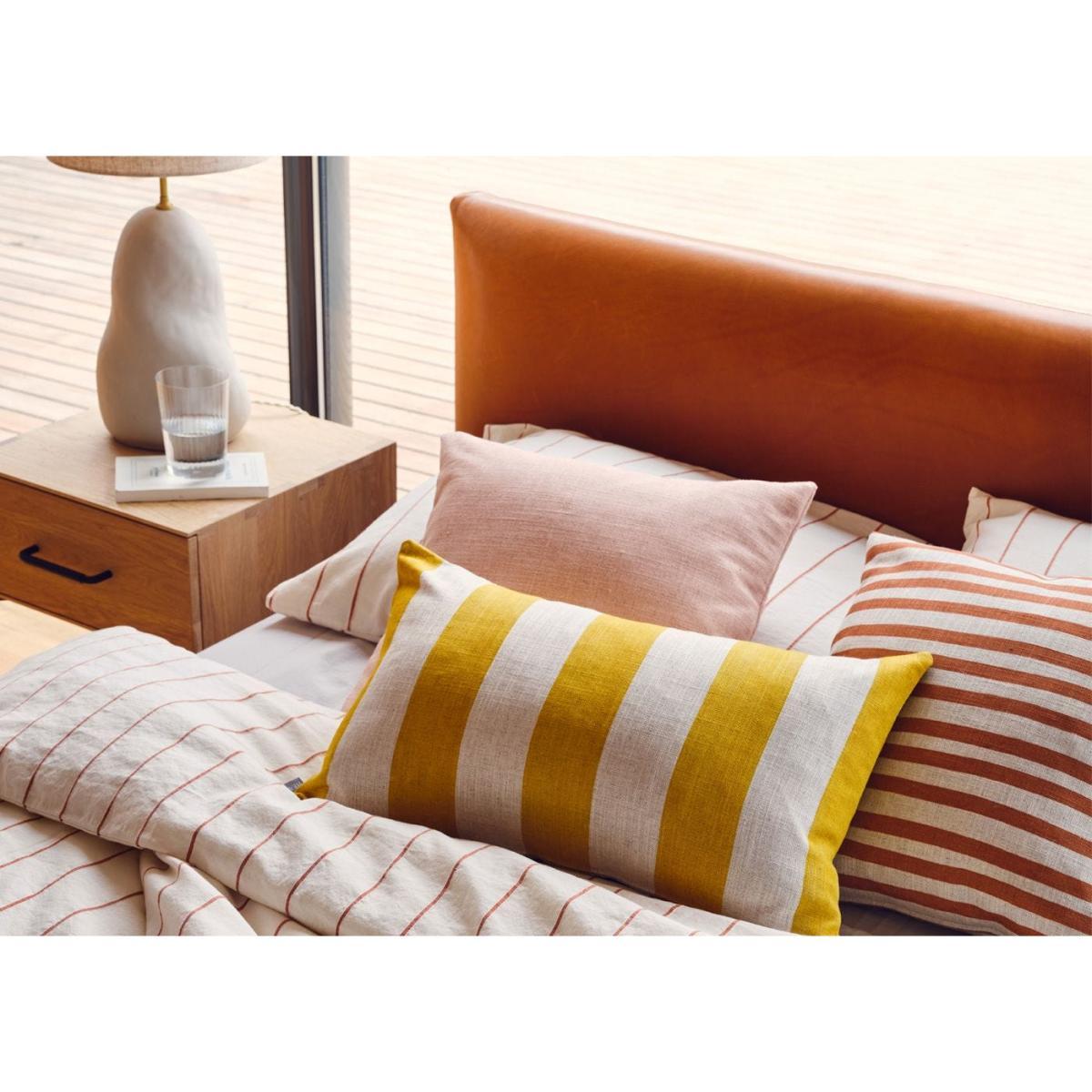 Heal's Candy Stripe cushion Navy 45 x 45cm - Heal's UK Furniture – image 10