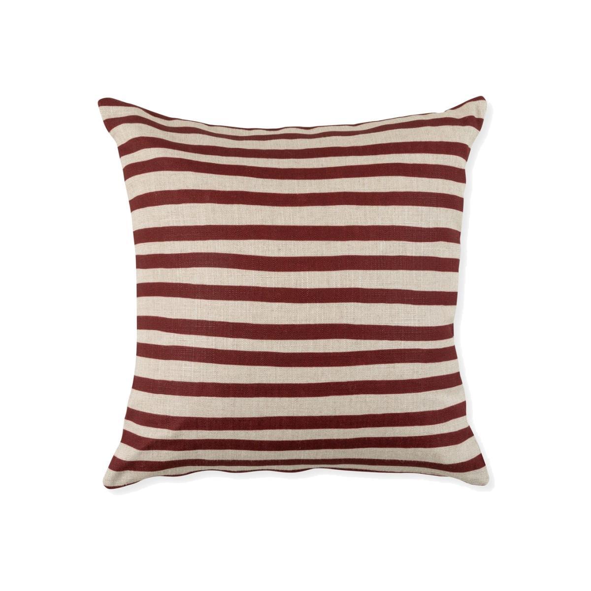 Heal's Candy Stripe cushion Navy 45 x 45cm - Heal's UK Furniture – image 1
