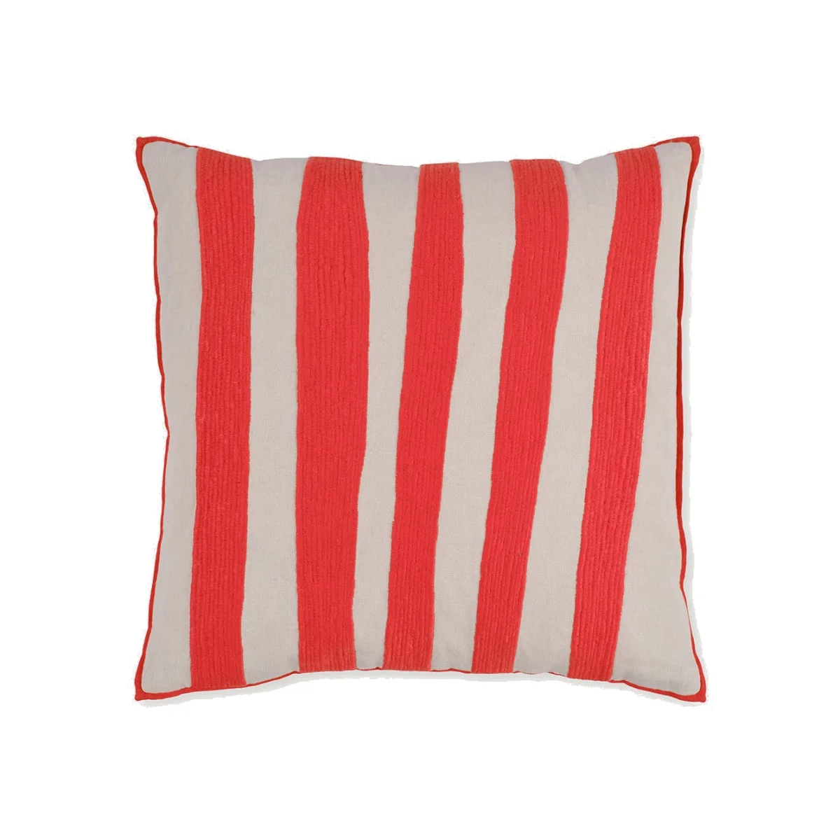Heal's + LF Markey Heal's + L.F.Markey Stripe Cushion Orange – image 1