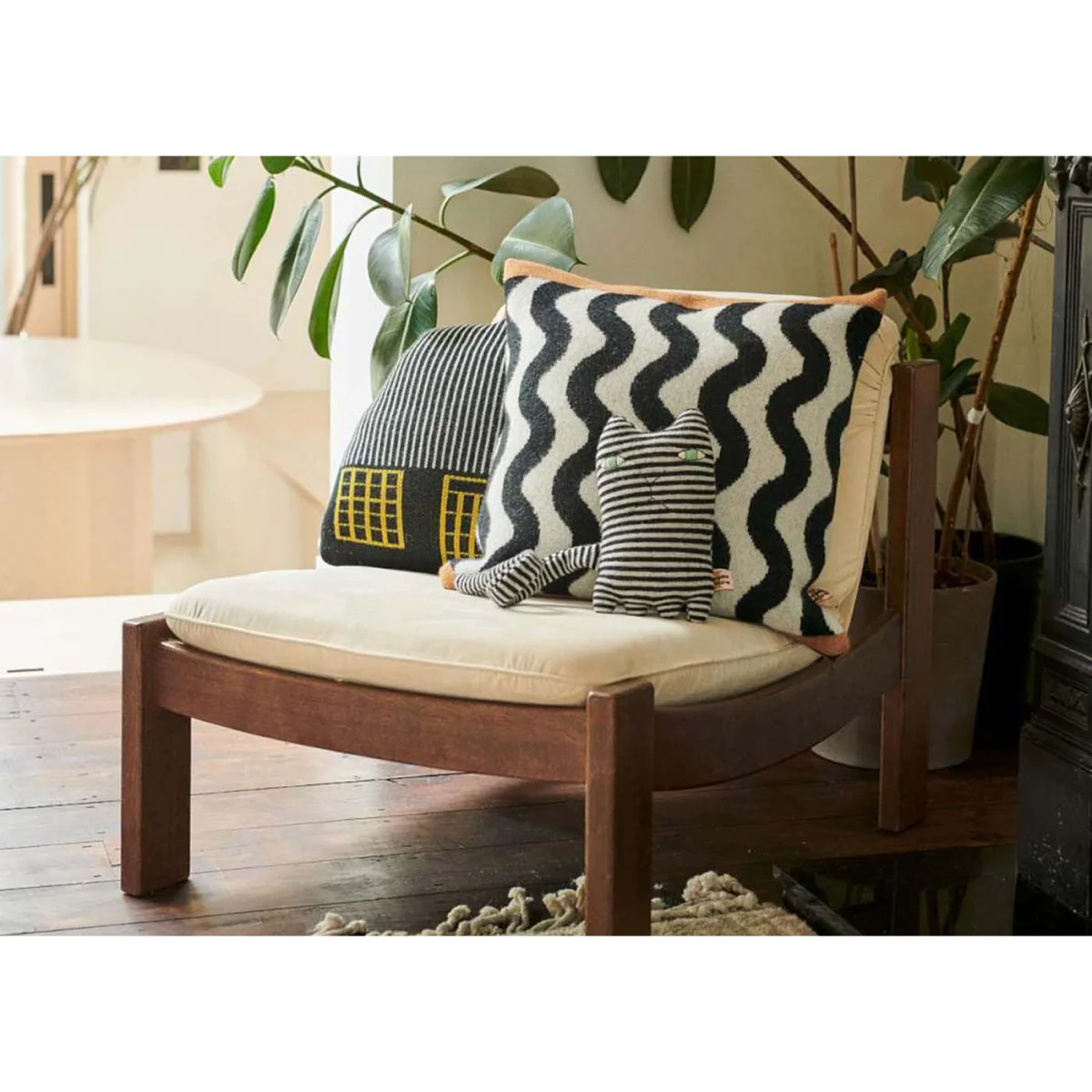 Heal's Walvelength Large Square Cushion – image 2