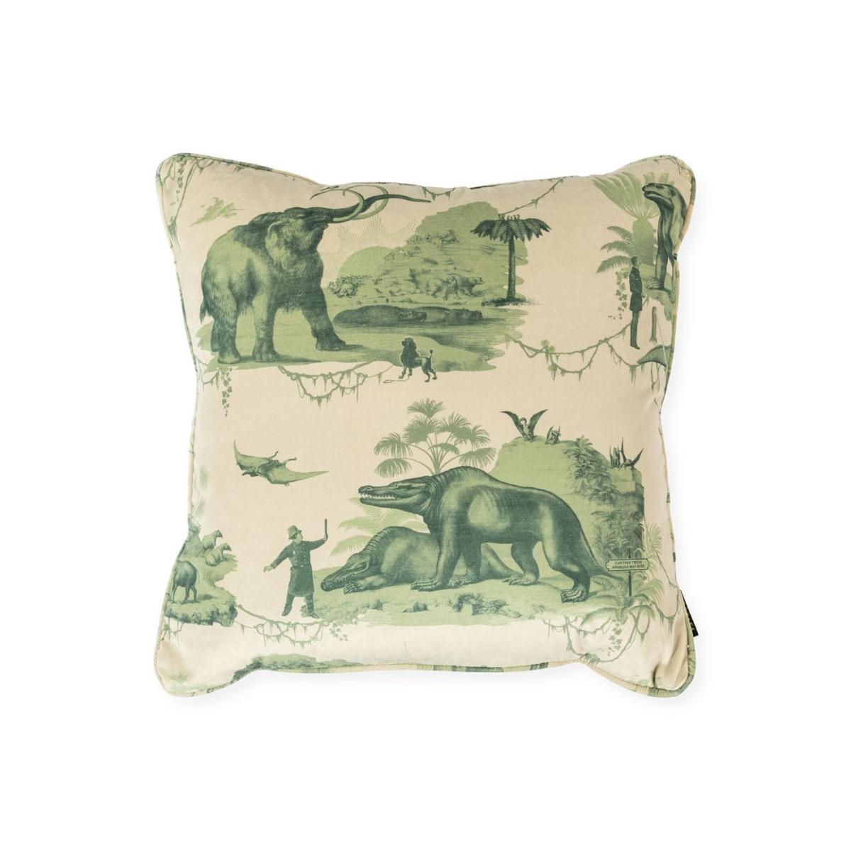 Divine Savages Extinctopia Cushion Rhubarb Custard 50 x 50cm – image 2