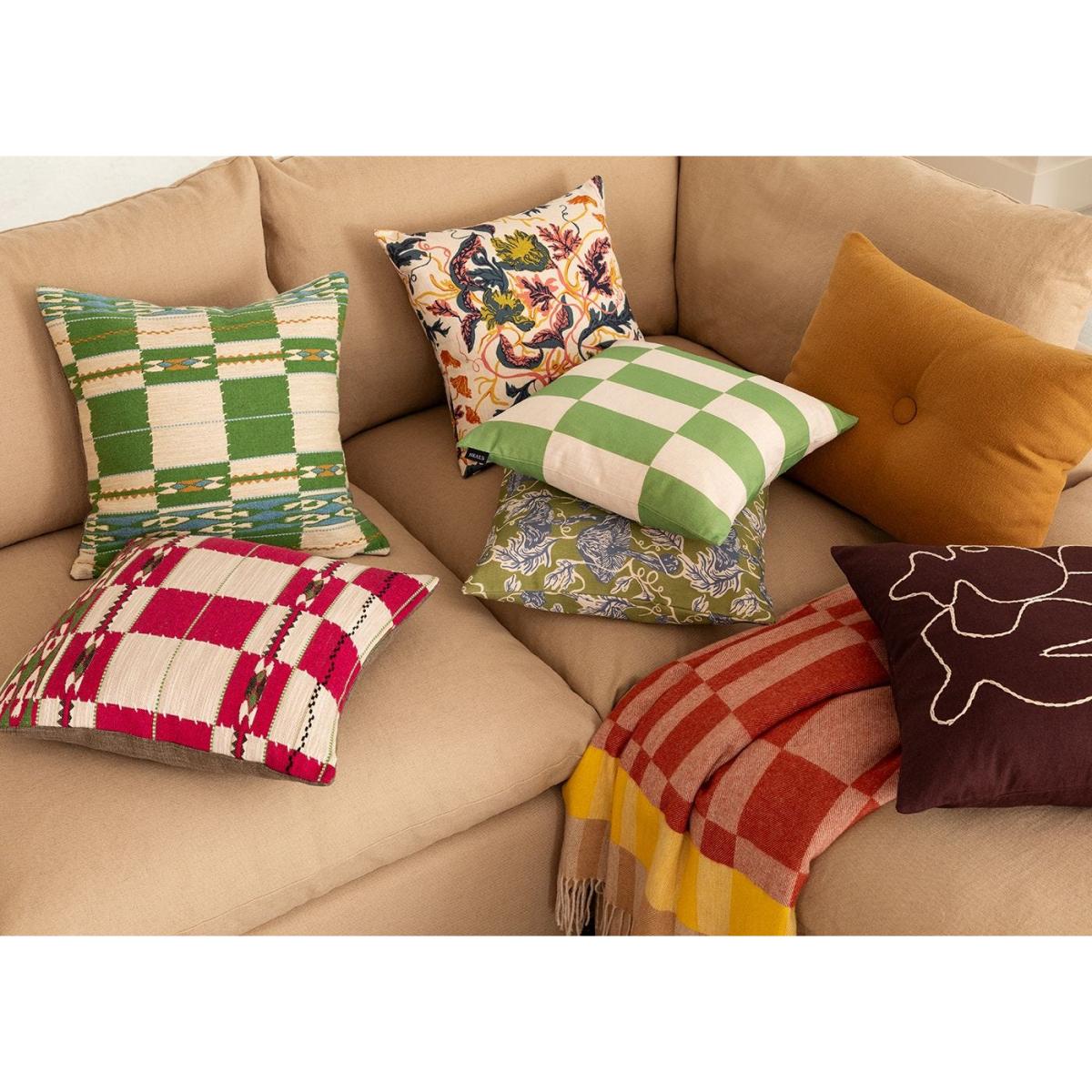 Heal's + Lucy Silvester Lucy Silvester Mushroom Print Cushion 43 x 43cm – image 3