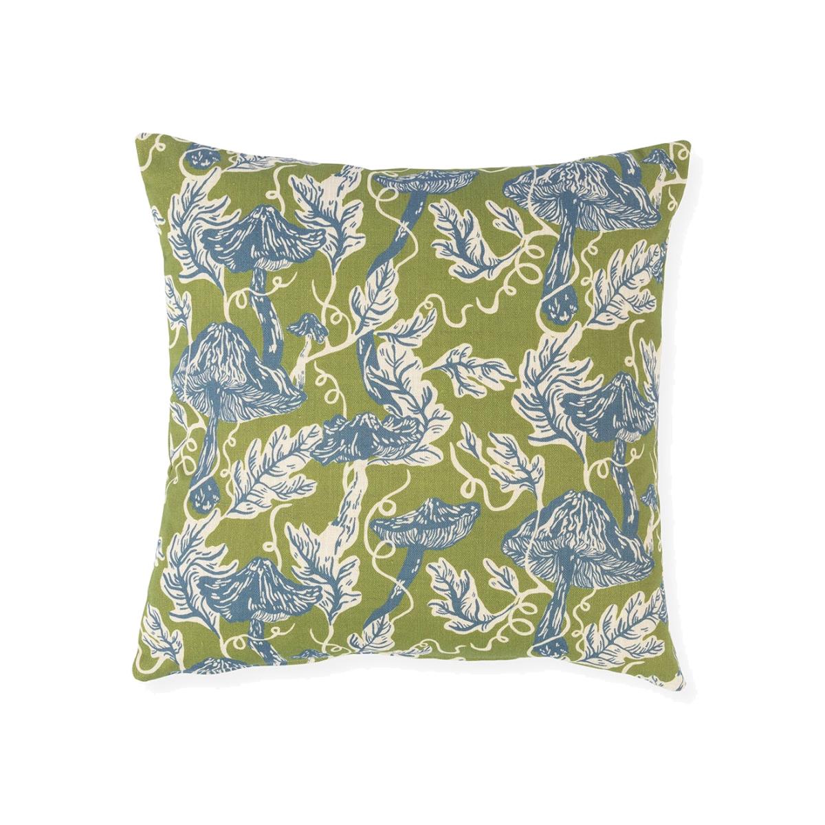 Heal's + Lucy Silvester Lucy Silvester Mushroom Print Cushion 43 x 43cm – image 1
