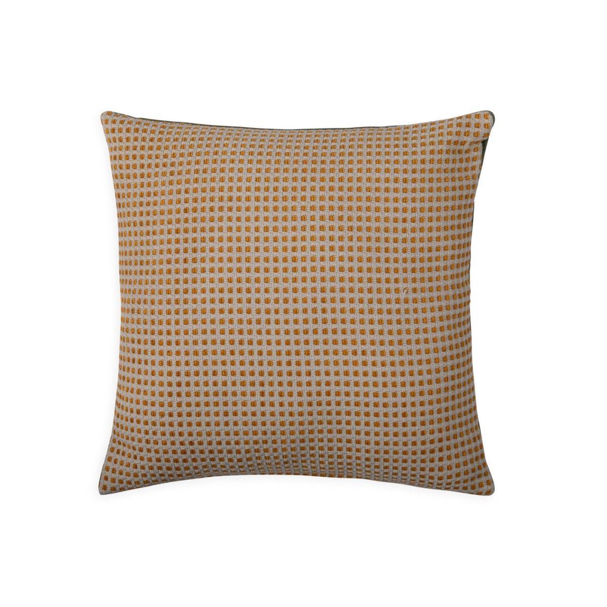 Heal's Duo Cushion Primrose & Linen 45 x 45cm - Heal's UK Furniture – image 8