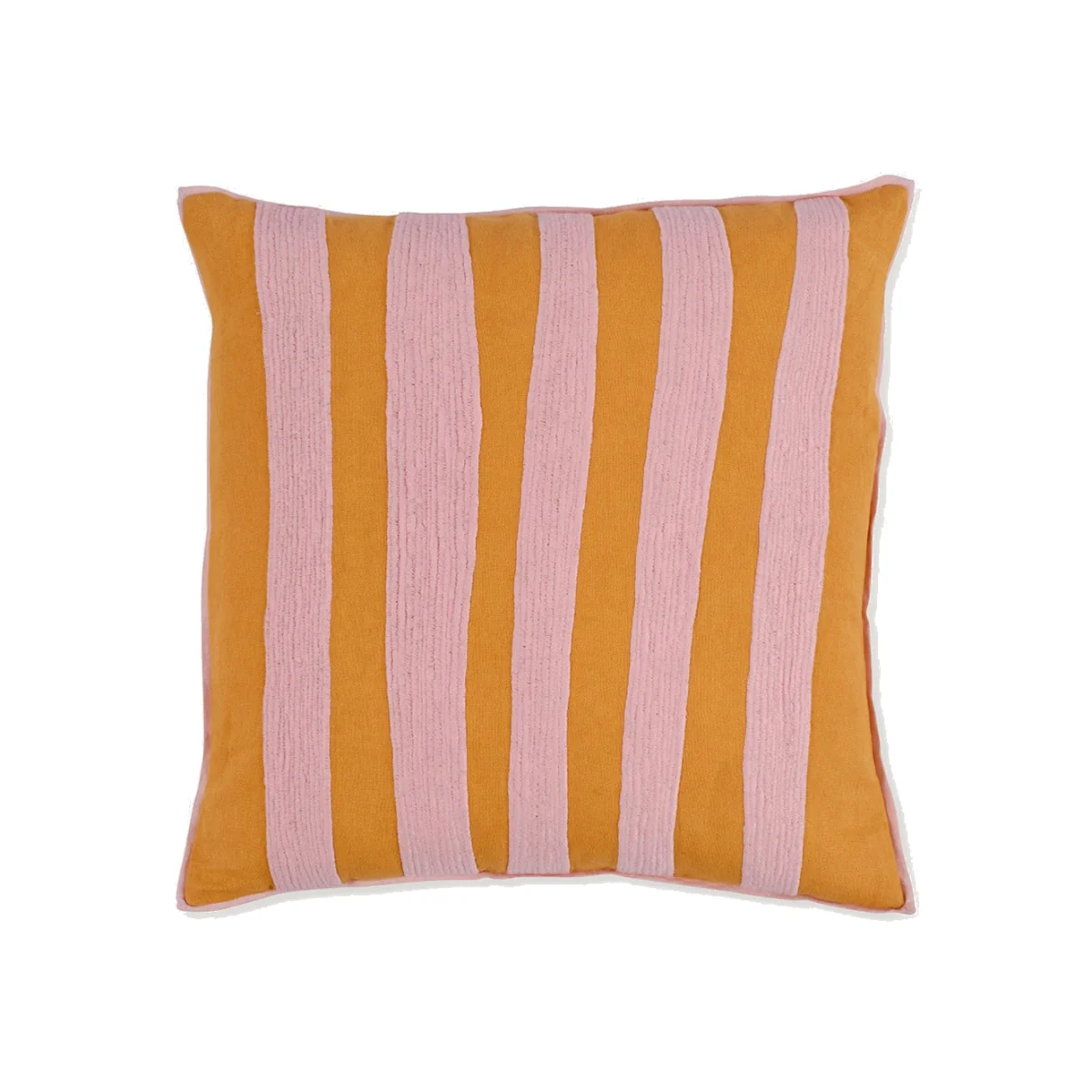 Heal's + LF Markey Heal's + L.F.Markey Stripe Cushion Pink – image 1