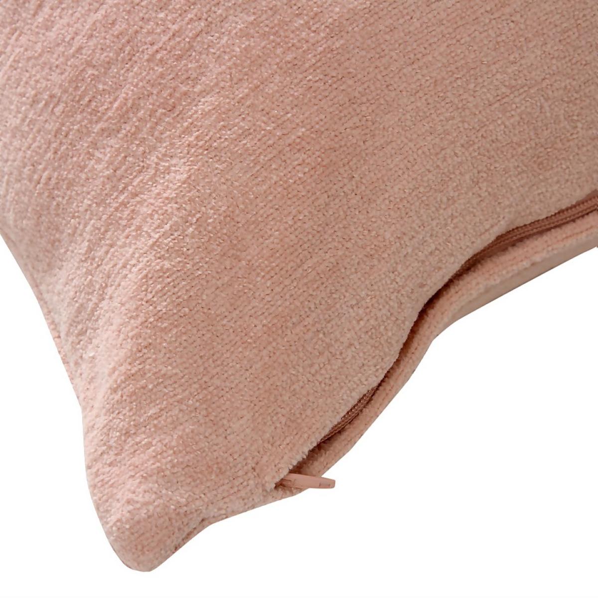 Chenille Cushion - Blush - 50x50cm – image 3