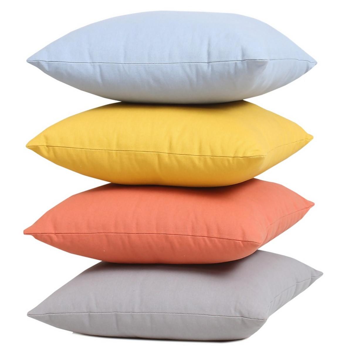 Recycled Cotton Cushion - Burnt Orange – image 5