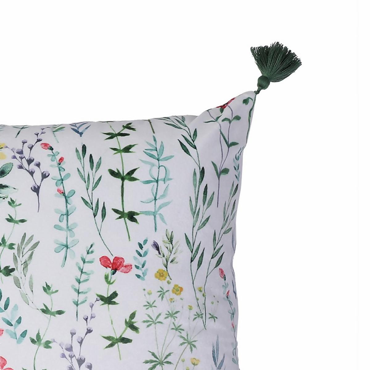 Disty Printed Floral Cushion - Sage – image 3