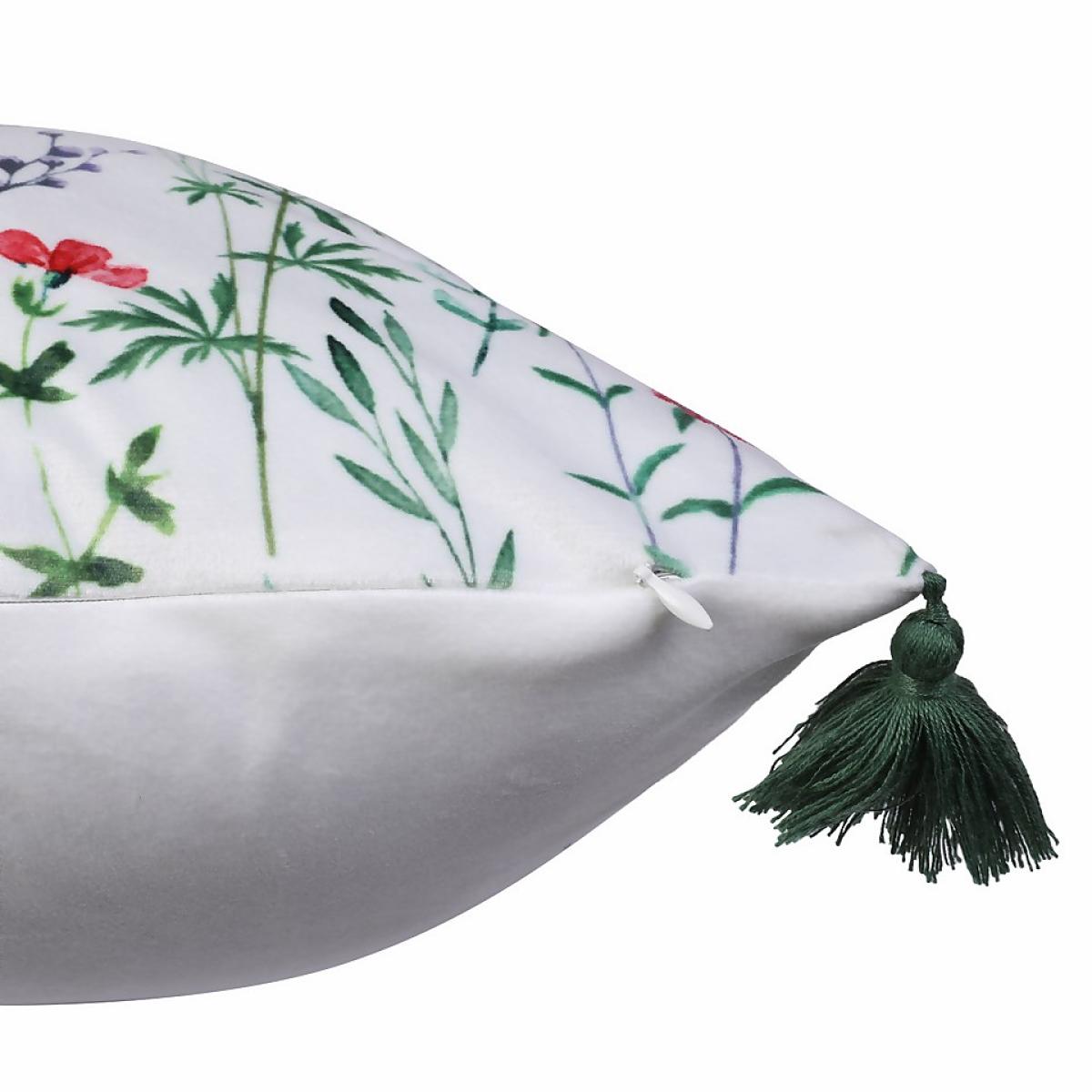 Disty Printed Floral Cushion - Sage – image 4