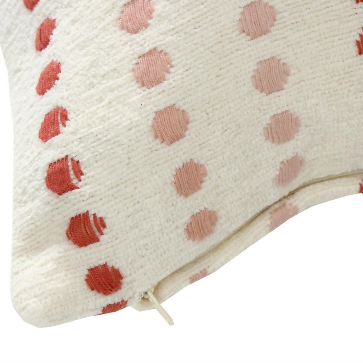 Chenille Cushion - Blush Spot - 50x50cm – image 3