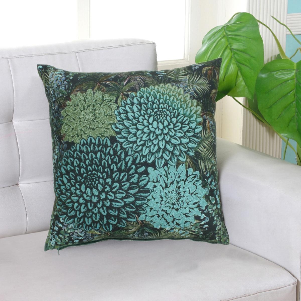 Dark Green Foliage Outdoor Garden Scatter Cushion – image 2