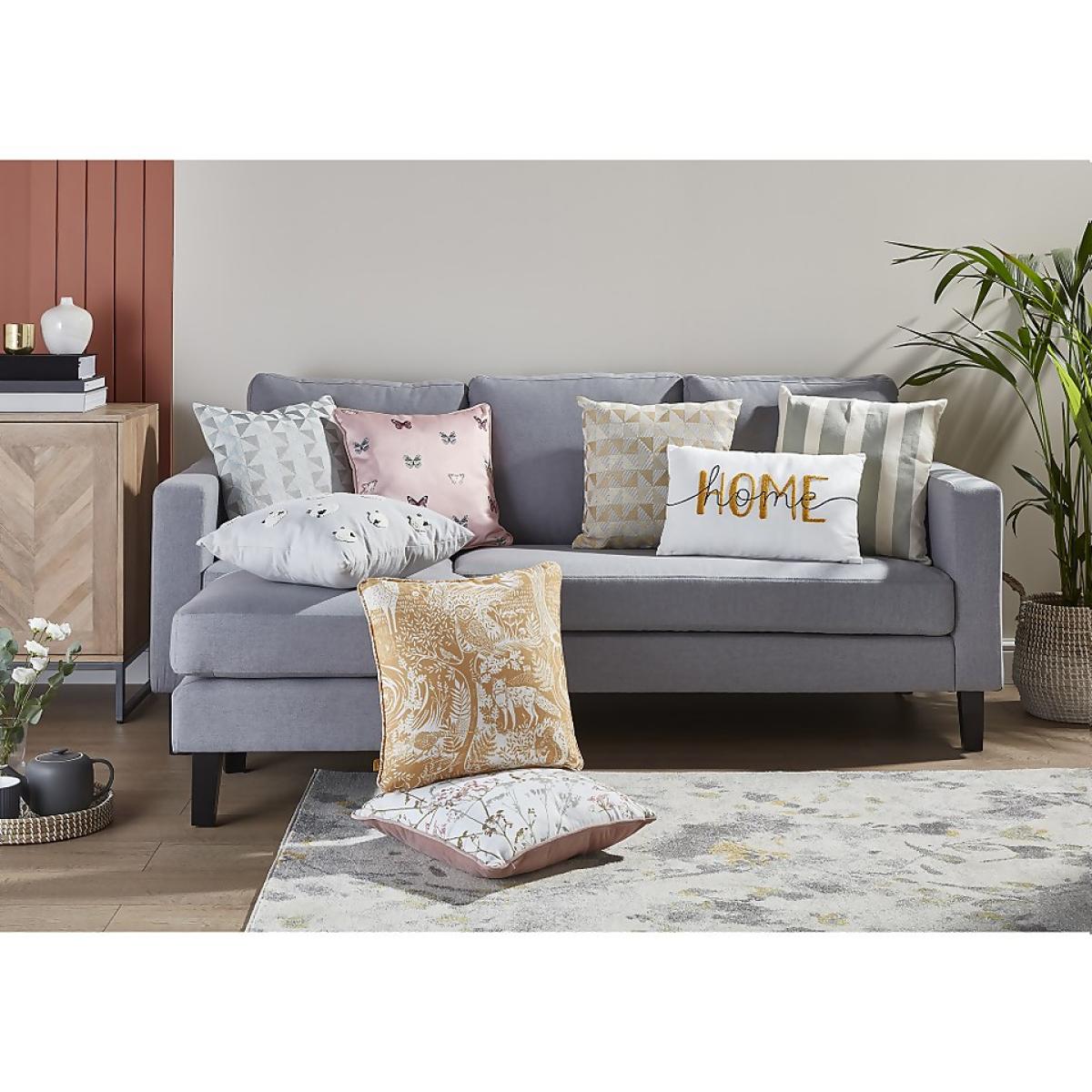 Butterfly Printed Cushion - 43x43cm – image 2