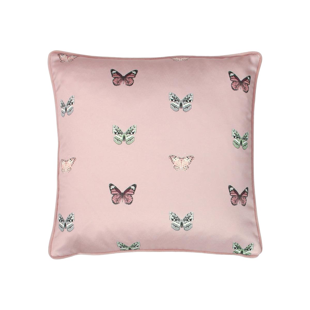Butterfly Printed Cushion - 43x43cm – image 1