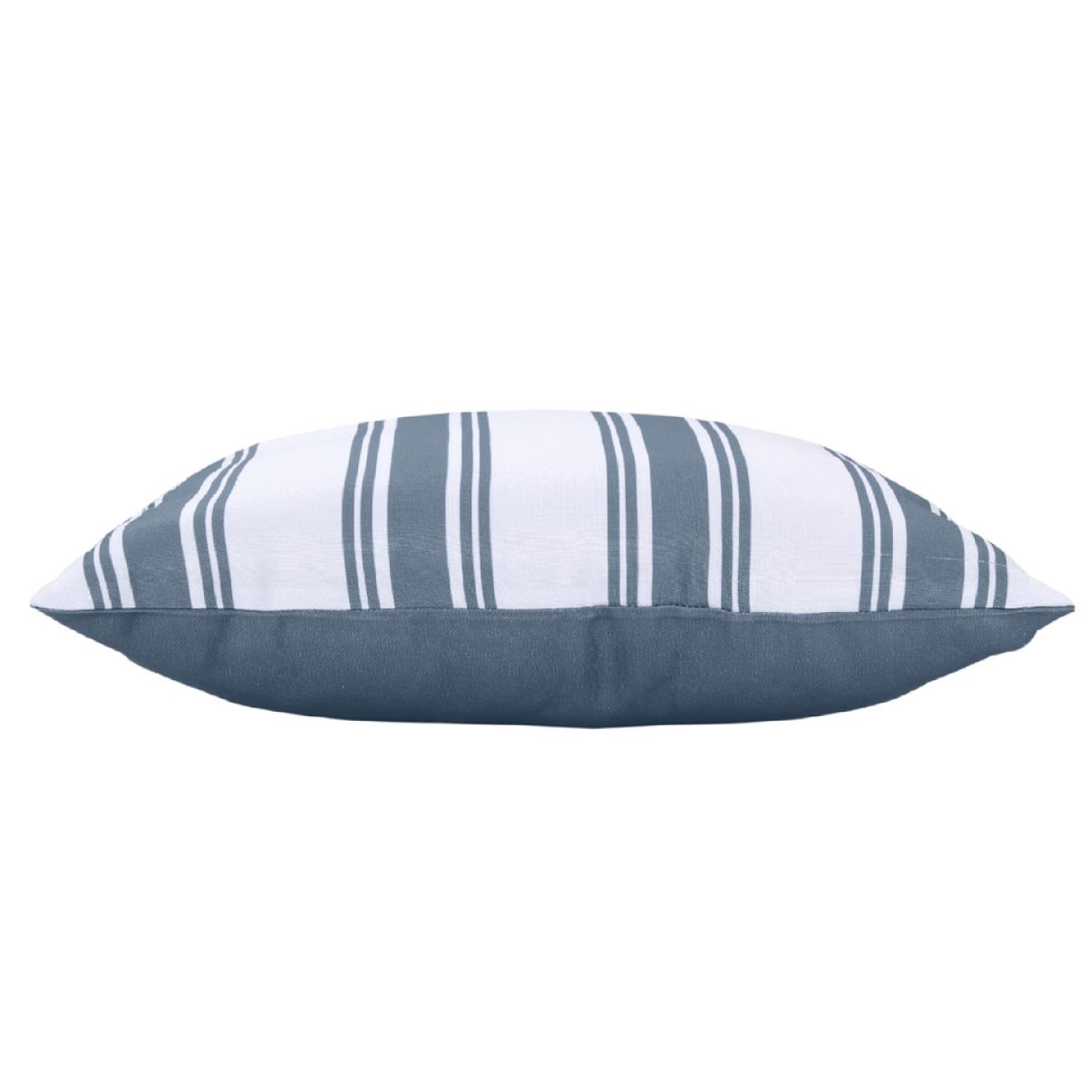 Blue Stripe Outdoor Garden Scatter Cushion – image 4