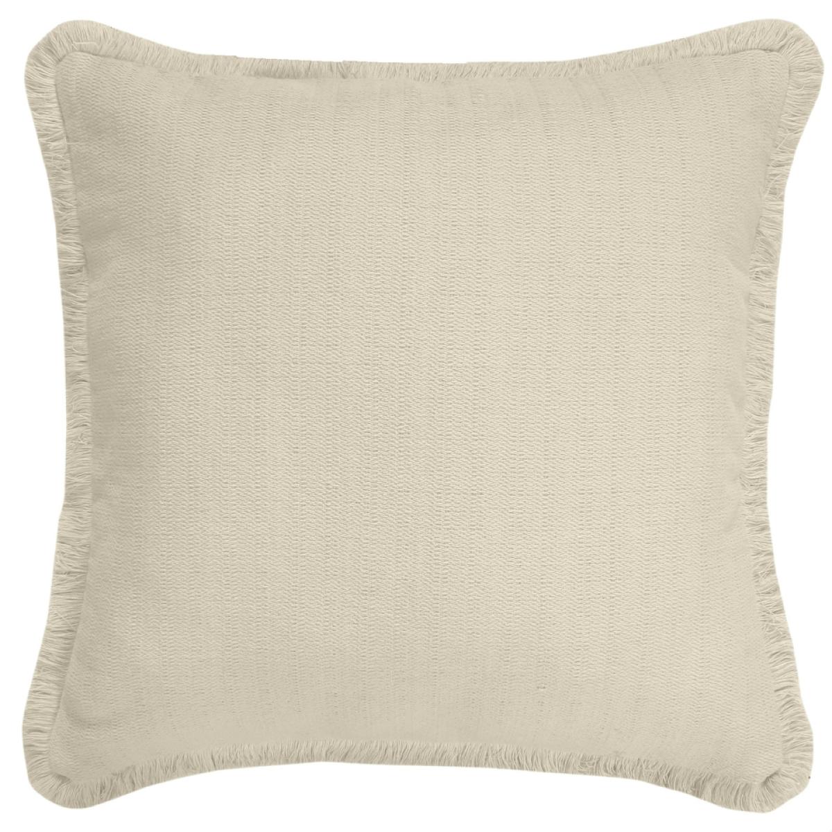 Woven Stonewashed Cushion - Natural – image 2