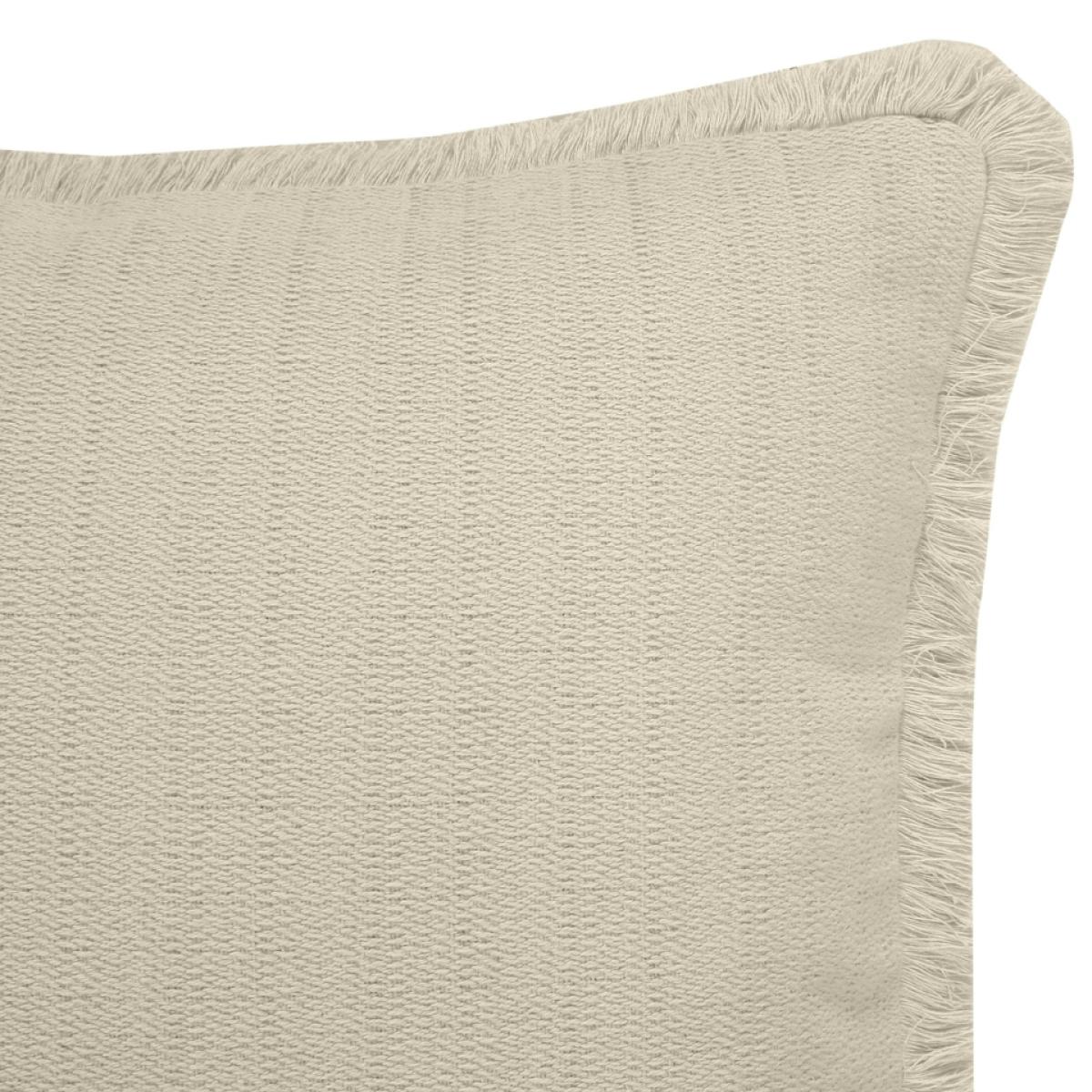 Woven Stonewashed Cushion - Natural – image 6