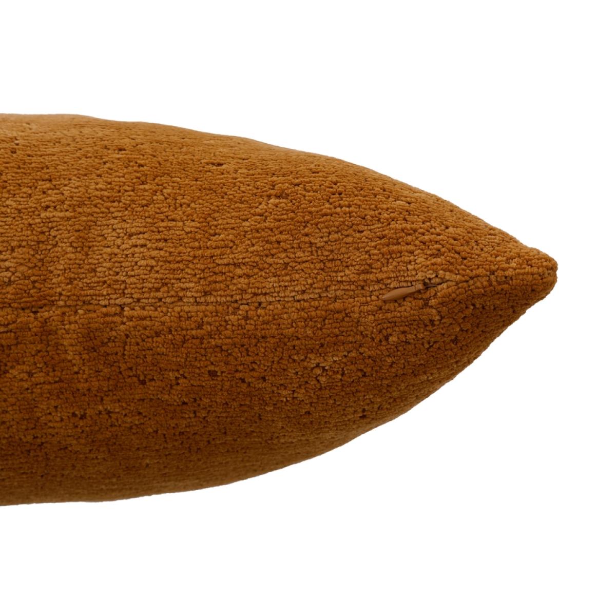Large Chenille Cushion - 58x58cm - Ochre – image 2