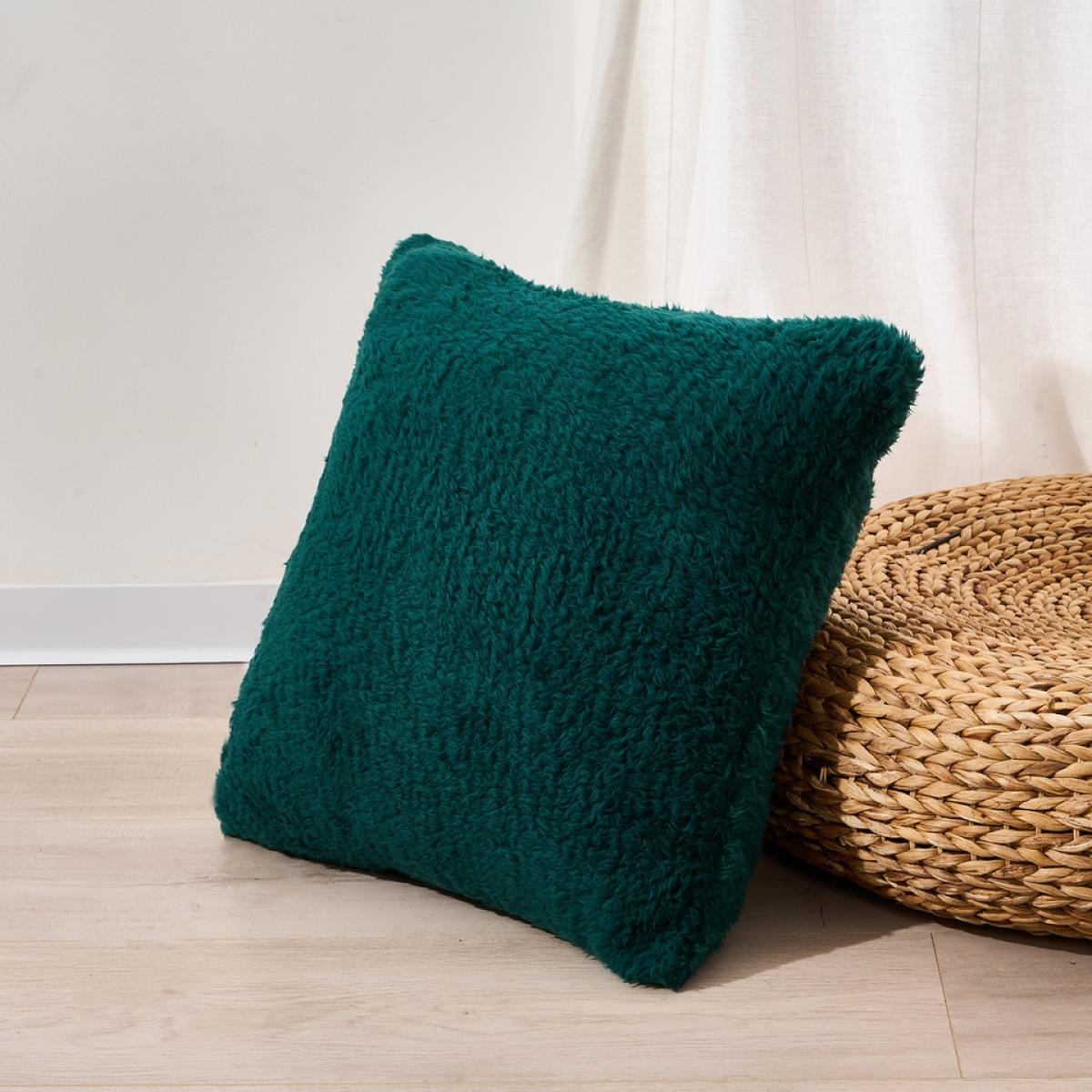 Snuggle Cushion - Emerald - 43x43cm – image 2