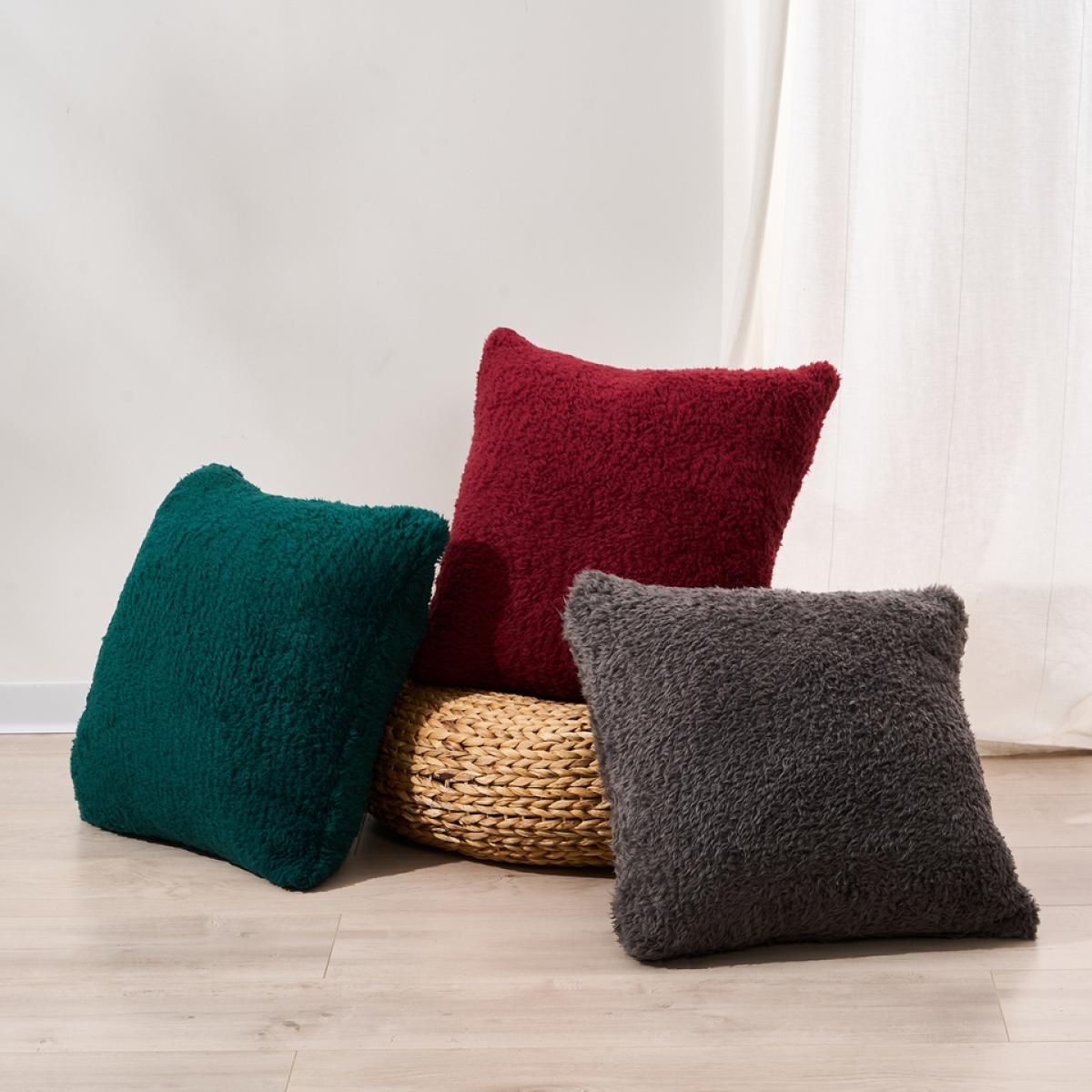 Snuggle Cushion - Emerald - 43x43cm – image 5