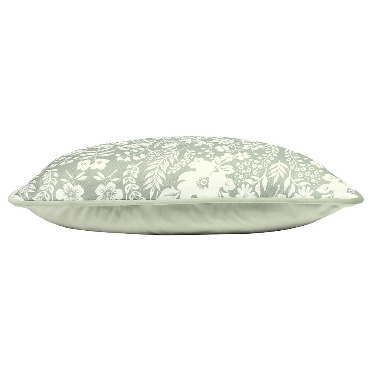 Floral Meadow Cushion - 43x43cm - Sage – image 3