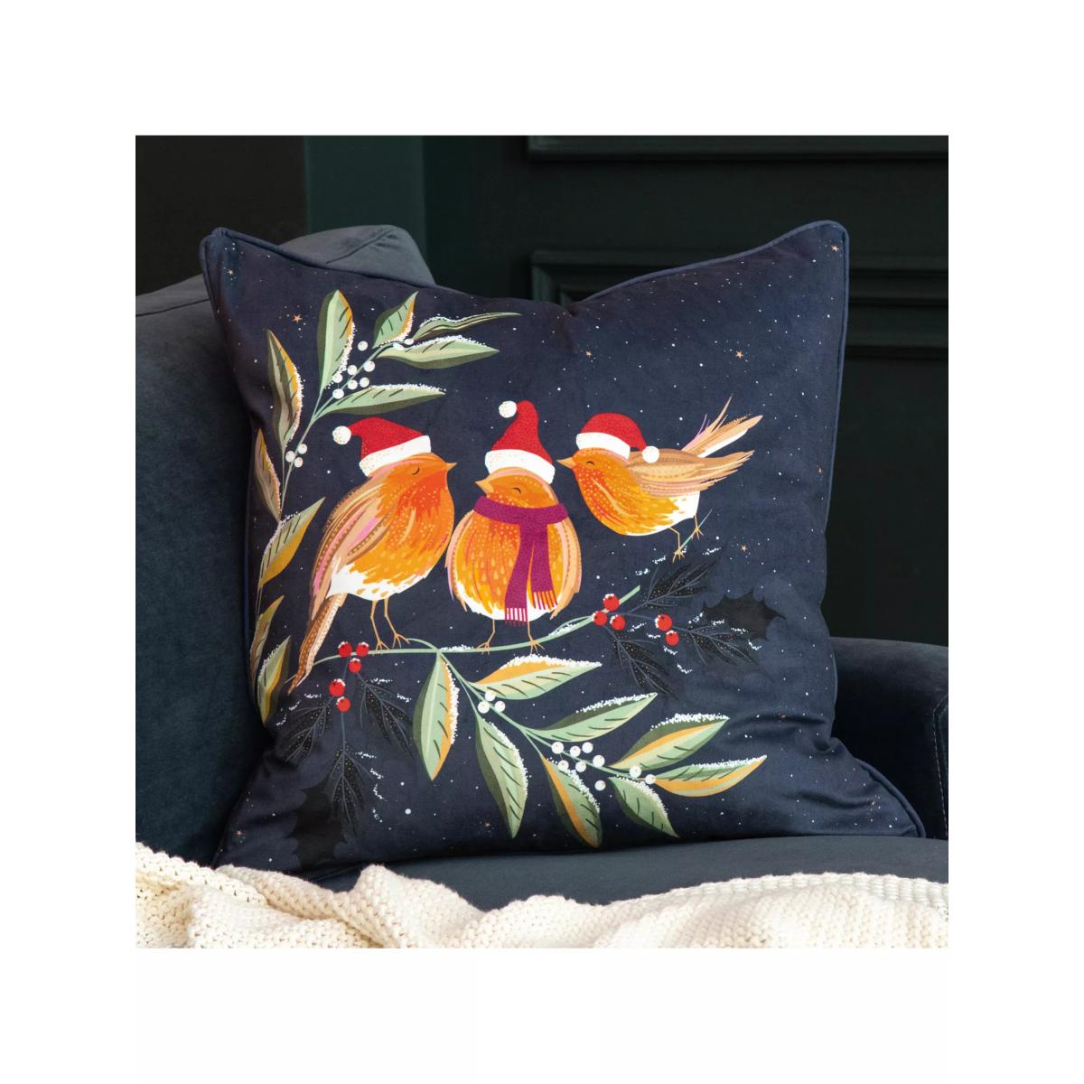 Sara Miller Robin Chorus Cushion, Midnight – image 2