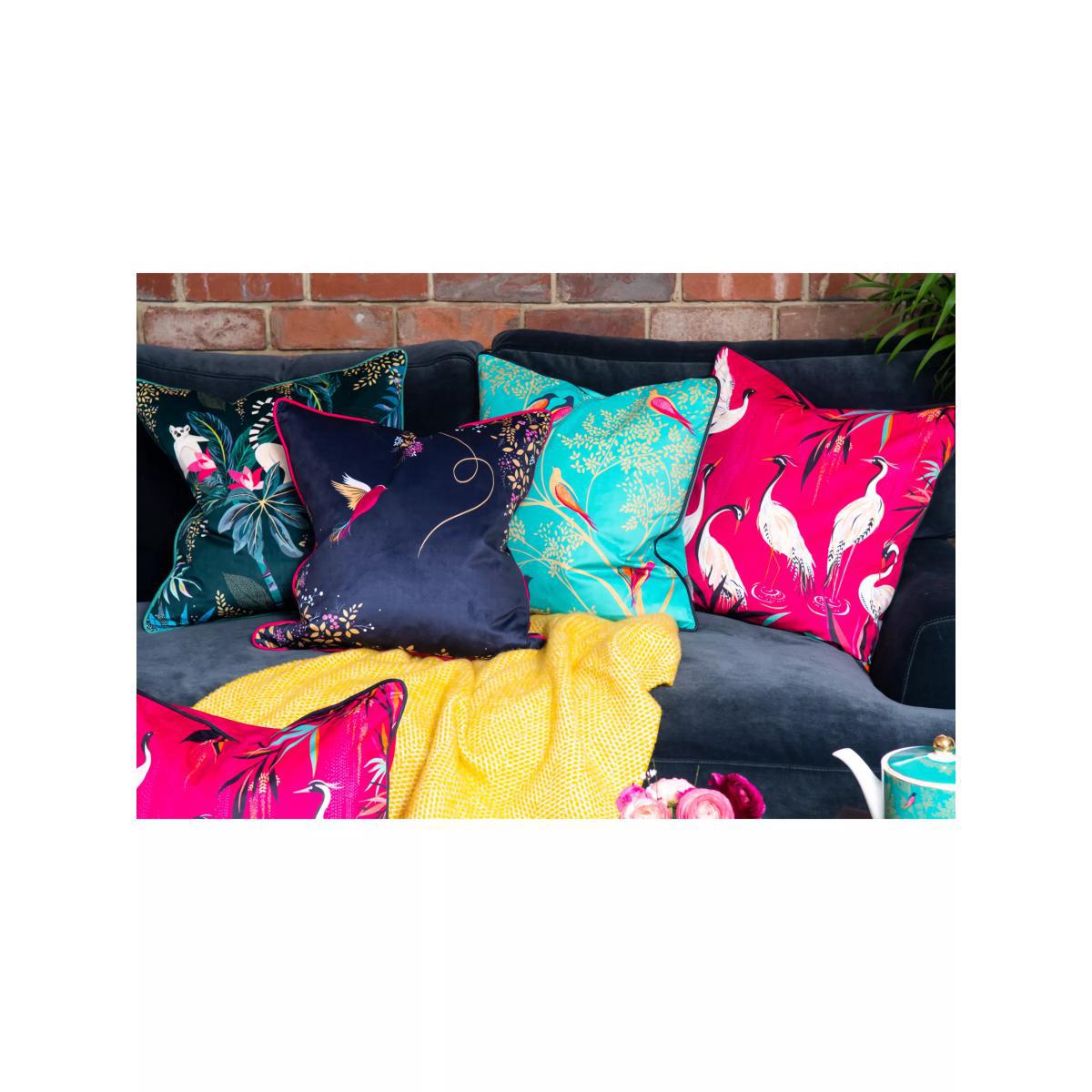 Sara Miller Herons Cushion, Pink – image 6