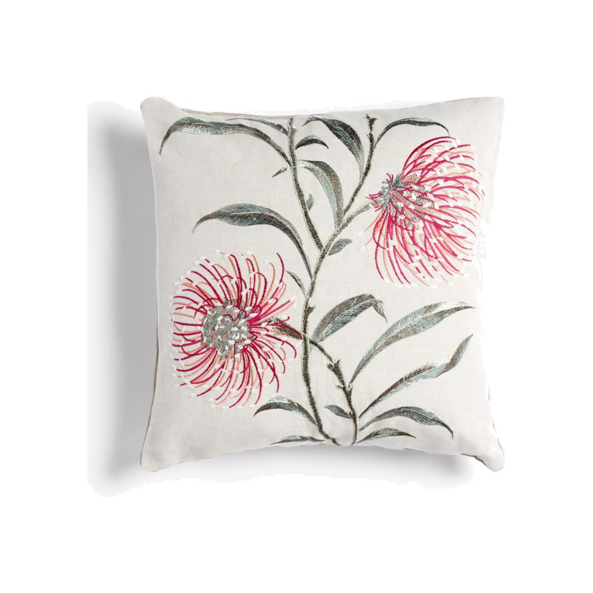 Sanderson National Trust Catherinae Cushion, Fuchsia – image 1