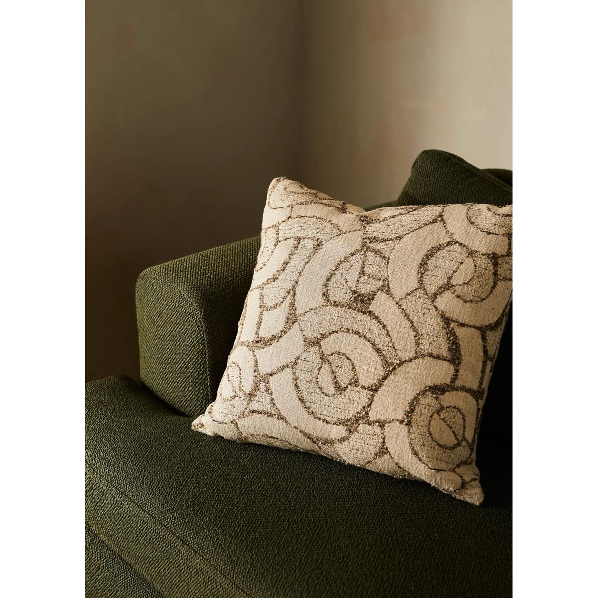 John Lewis Verve Cushion, Putty – image 2