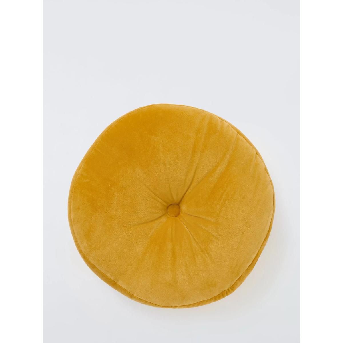 John Lewis Velvet Moroccan Round Cushion – image 2