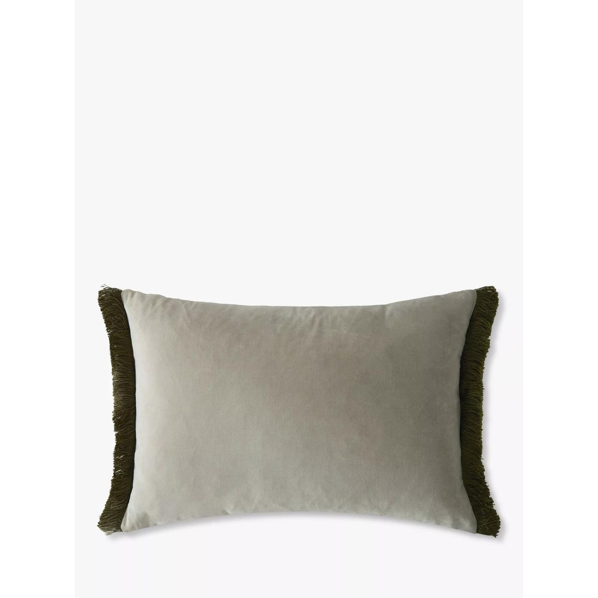 William Morris At Home Marigold Rectangular Cushion, Olive – image 2