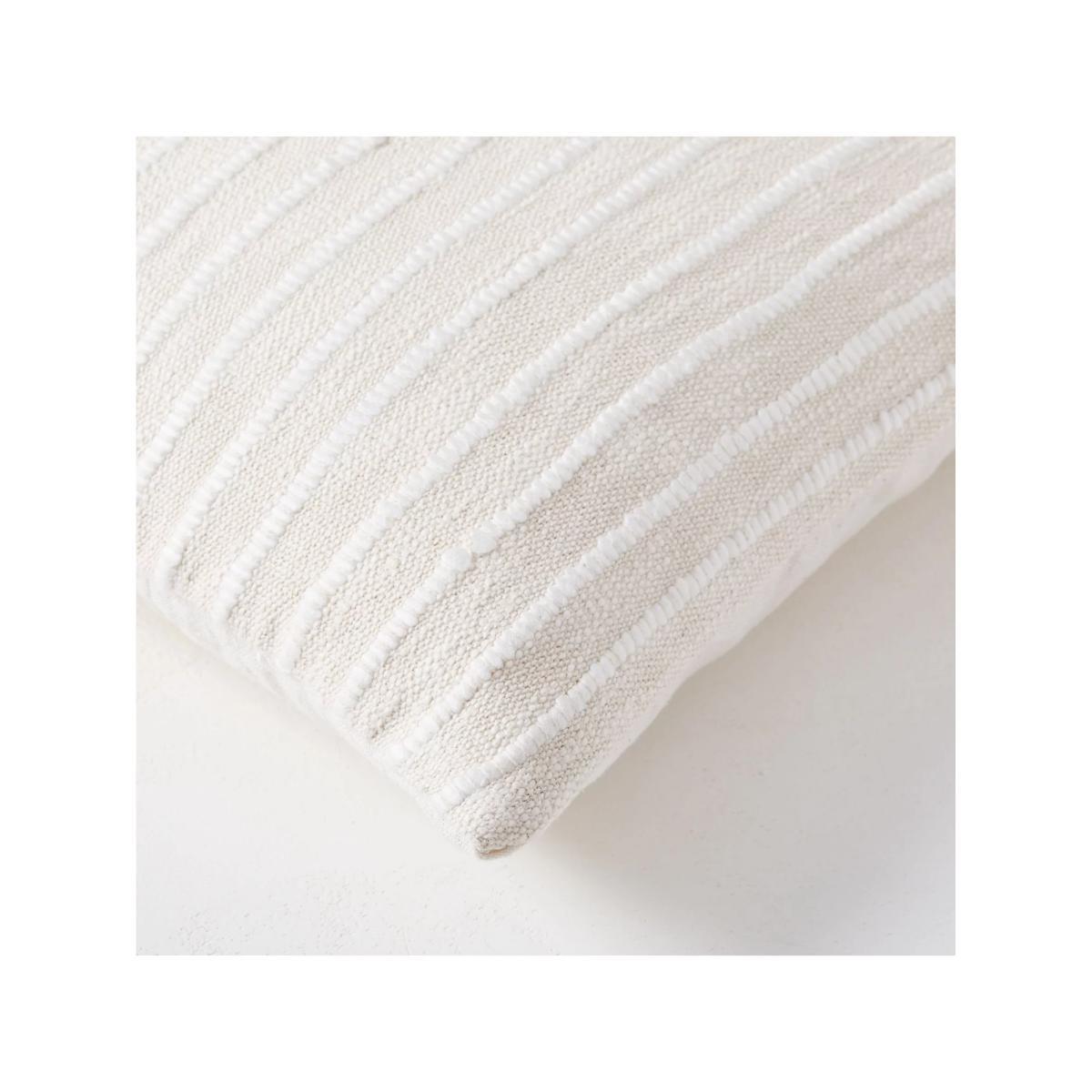 west elm Soft Corded Cushion, Natural – image 3