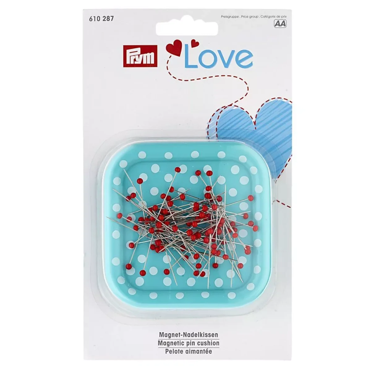 Prym Love Magnetic Glasshead Pins and Cushion – image 2