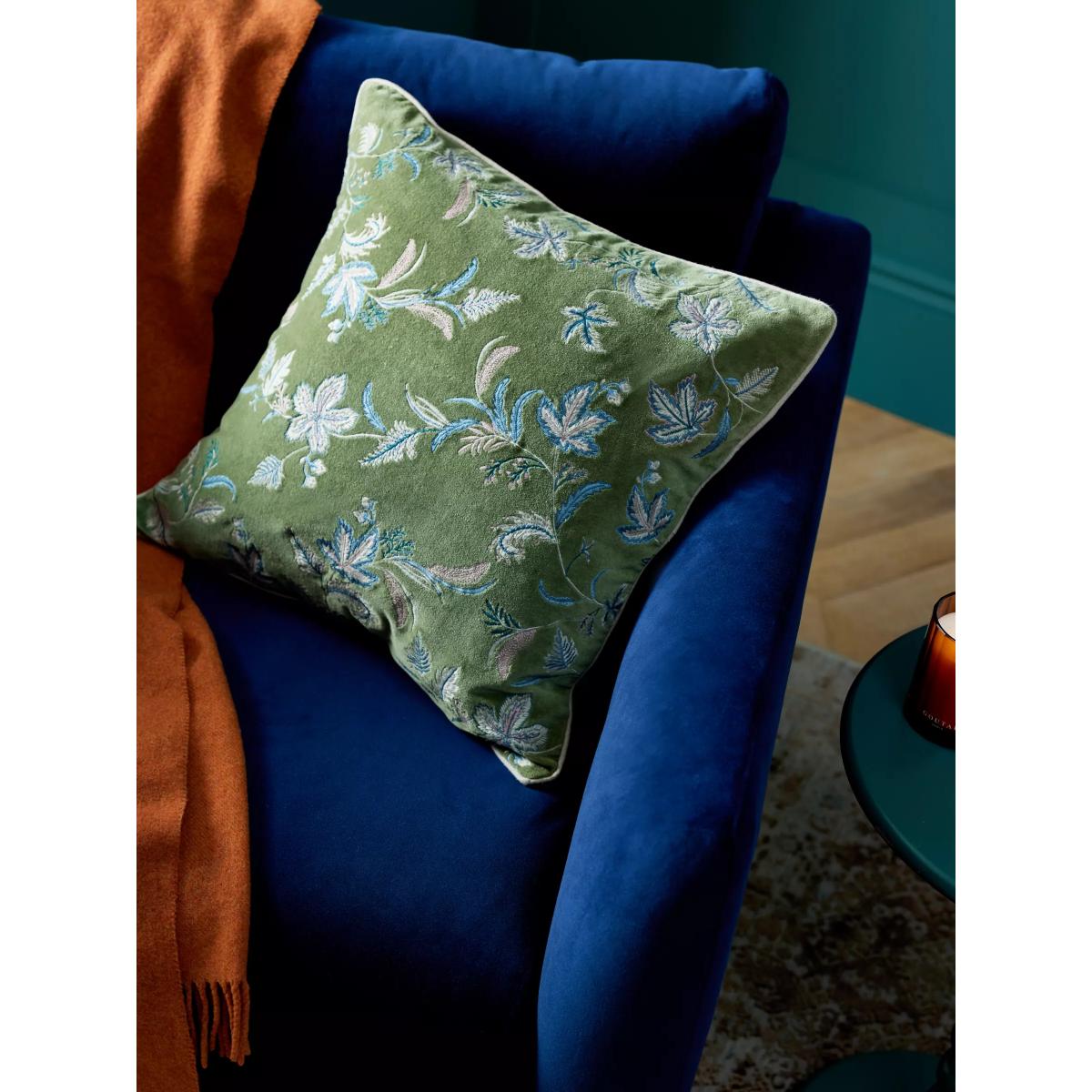 John Lewis & Partners Marion Velvet Cushion – image 2