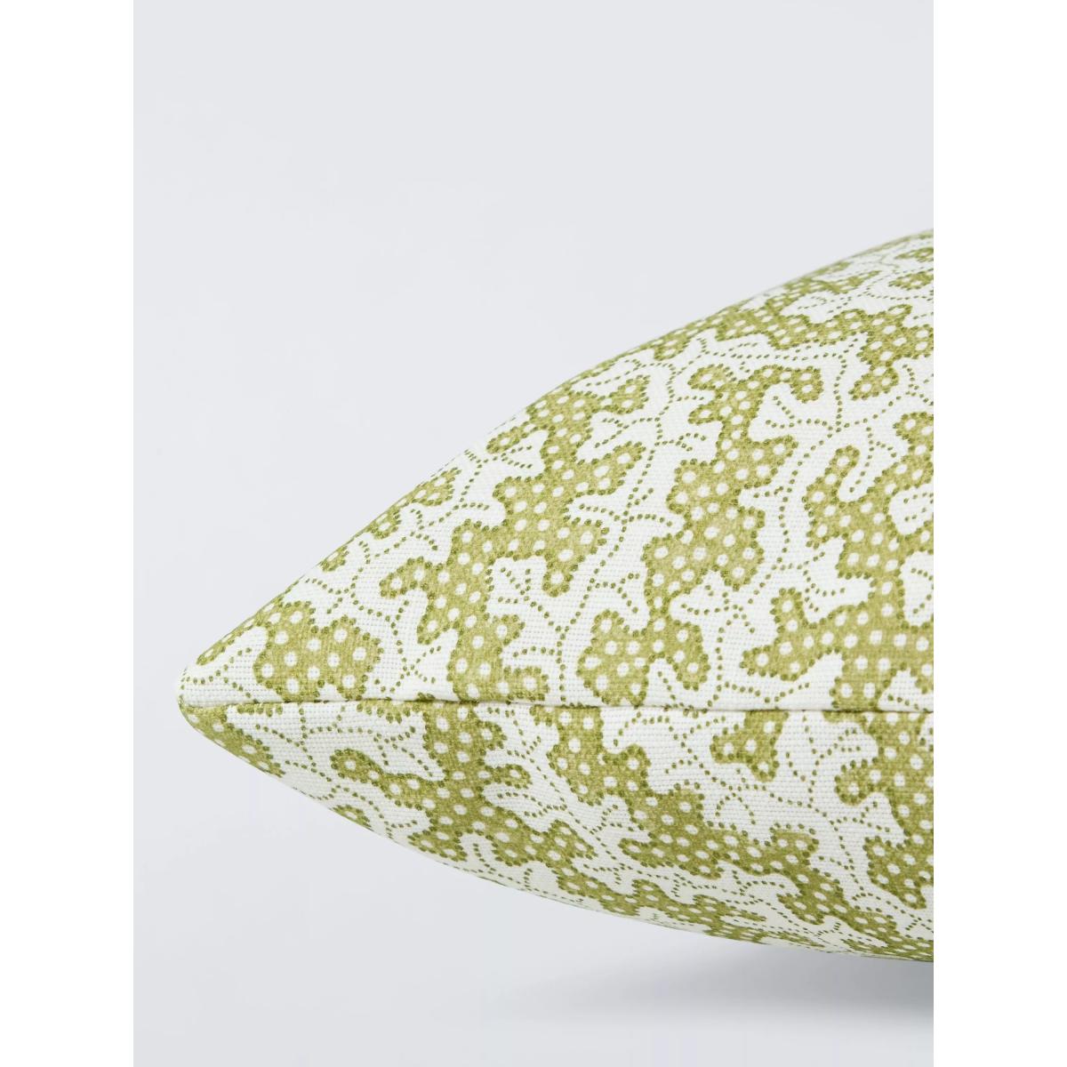 Sanderson Truffle, Indoor/Outdoor Cushion, Olive – image 3