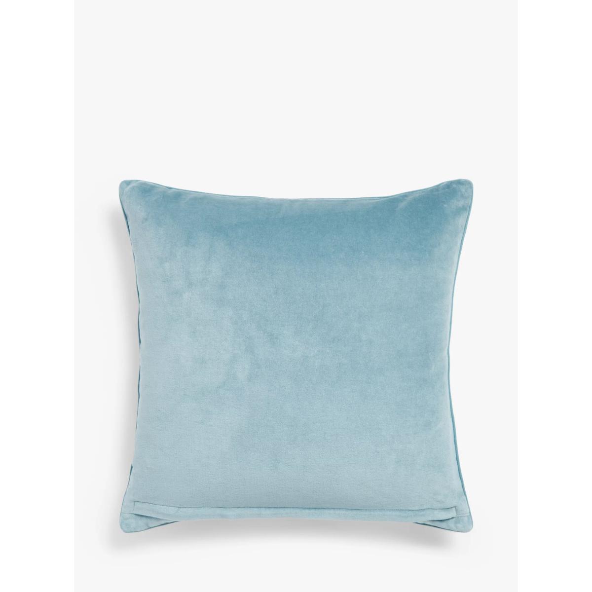 John Lewis & Partners Leona Garden Cushion, Cornflower Blue – image 2