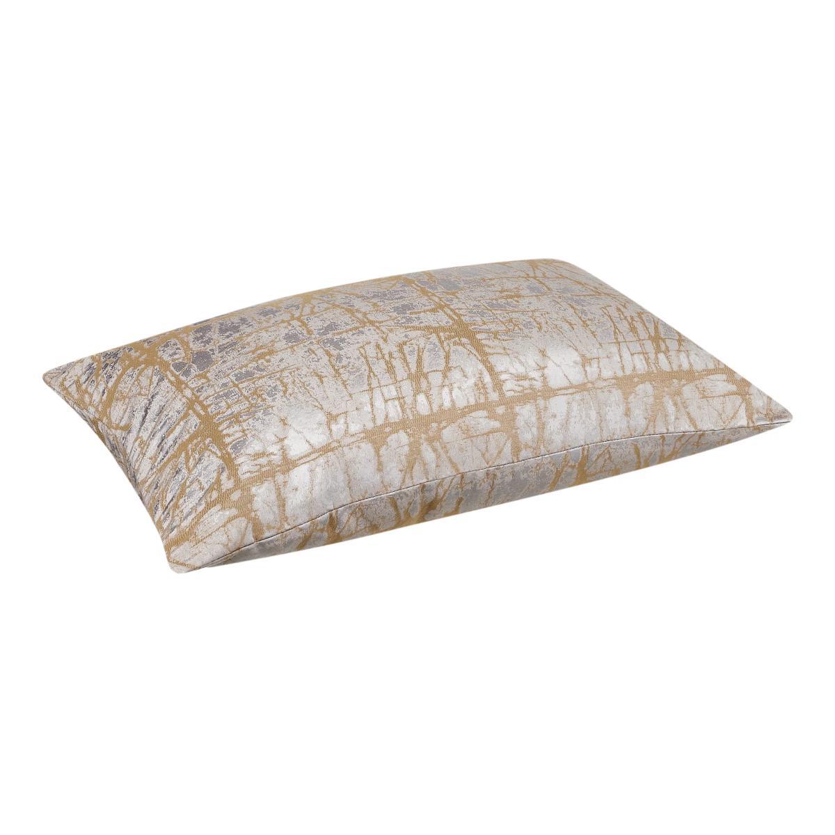 John Lewis & Partners Kyla Cushion, Gold / Silver – image 2