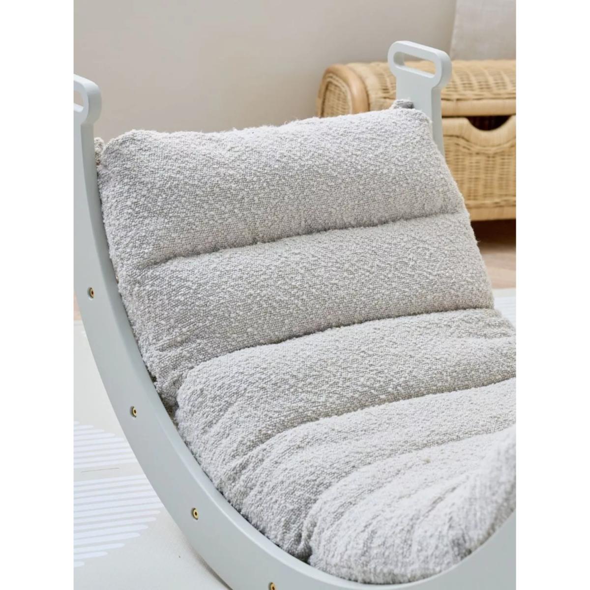 Tutti Bambini Scala Montessori Pikler Rocking Frame Cushion, Mushroom – image 2