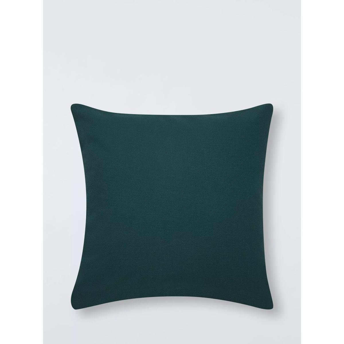 John Lewis Floral Crop Embroidered Cushion, Pistachio – image 2
