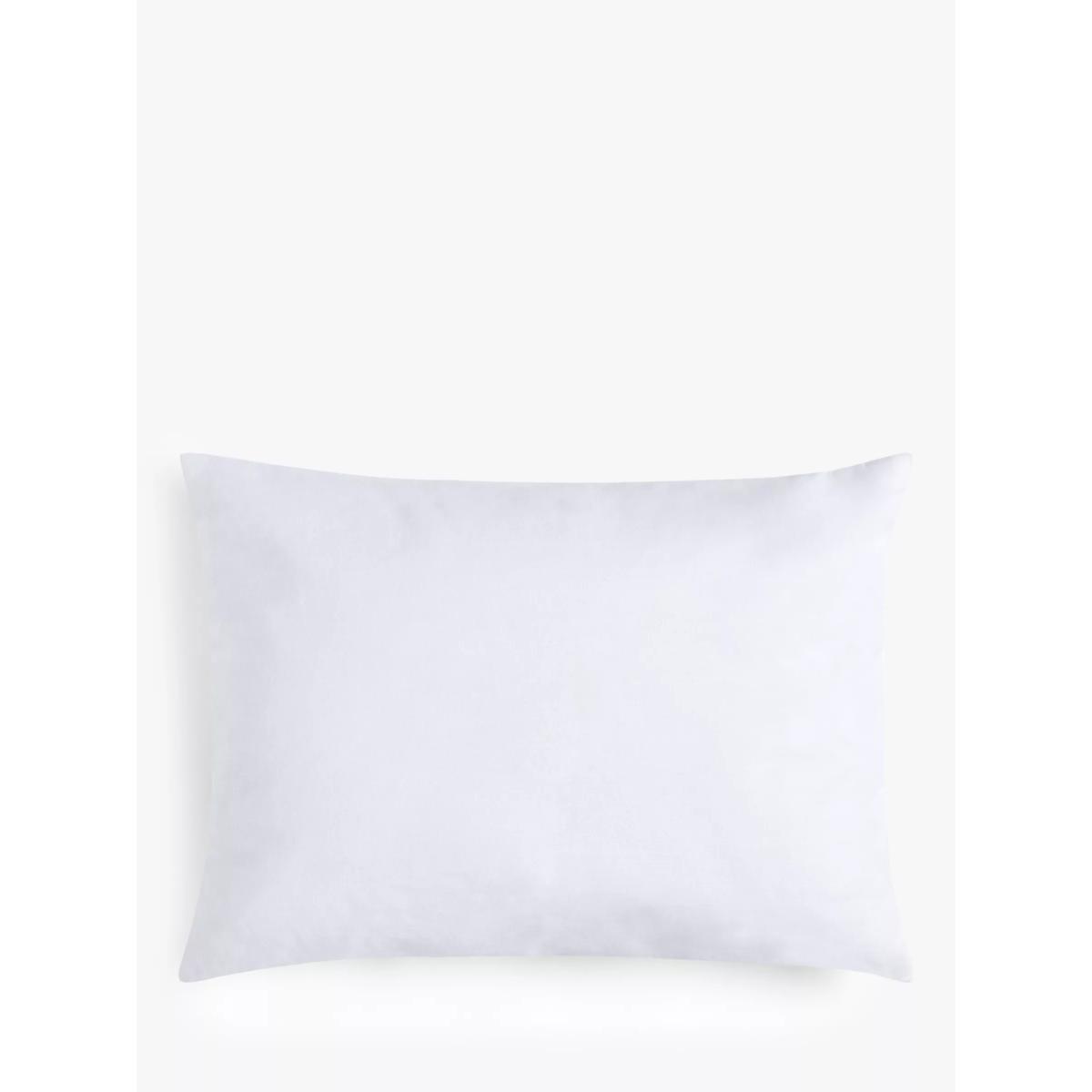 ANYDAY John Lewis & Partners Embroidered Flower Boudoir Cushion, White/Blue – image 2